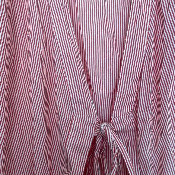 Striped Beach Wrap - Picture 2 of 4